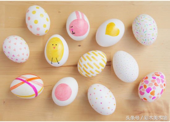 《画蛋》图案教程,手绘蛋的画法教程