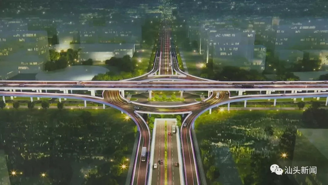 汕头快速路最新路况信息,汕头泰山路到潮汕路快速路