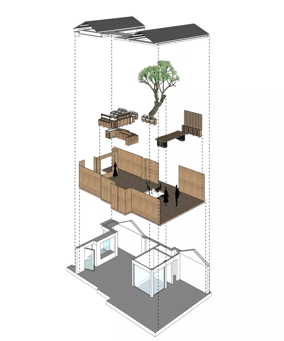 南锣鼓巷一居室带院,南锣鼓巷一室一厅带露台小院