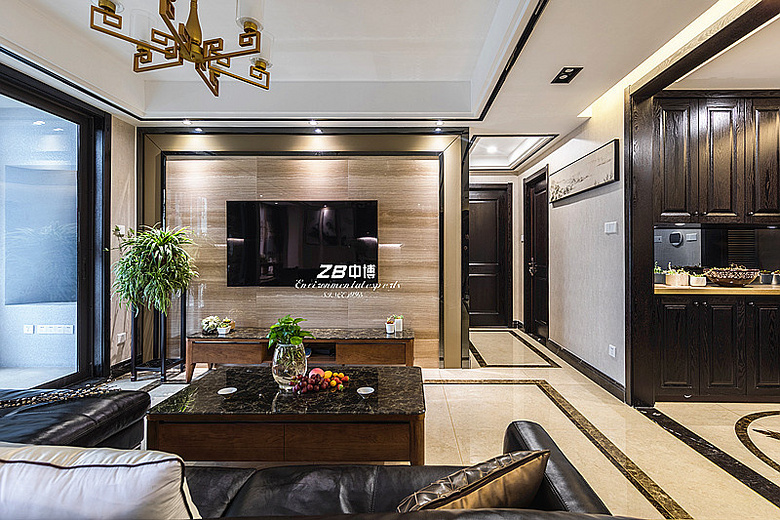 龙湖98平4房2厅2卫轻奢装修效果图,龙湖名景台装修效果图