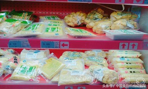 现在腐竹加工最先进设备,豆制品设备厂家新型腐竹生产线