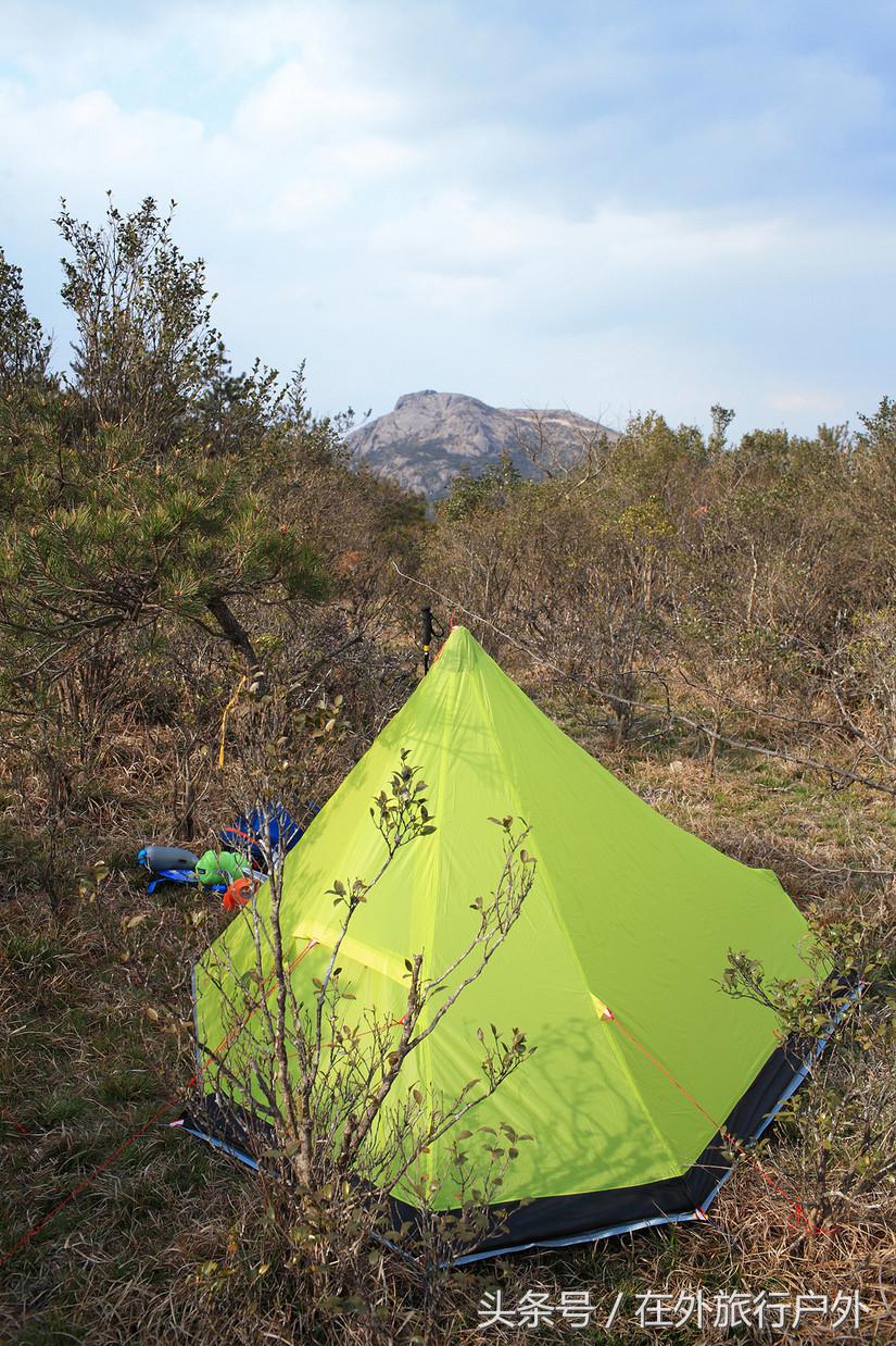 将轻量化进行到底——20L背包的千八雪地露营