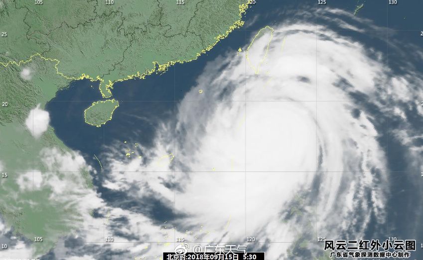 台风黄色预警台风山竹,超强台风山竹登陆之前是橙色预警