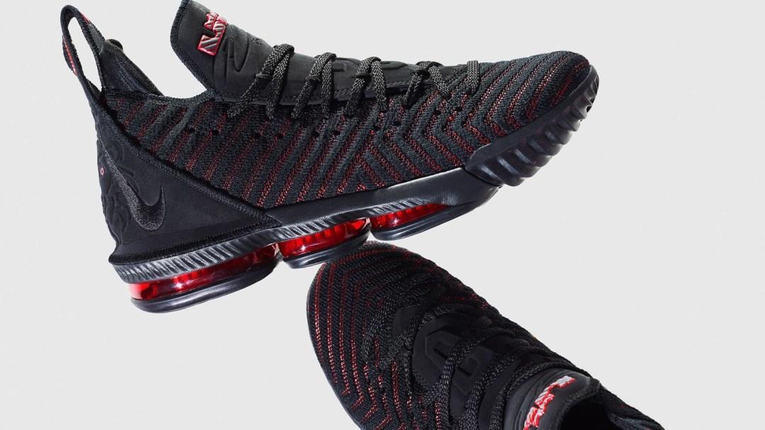 lebron16全黑,lebron16air实战测评