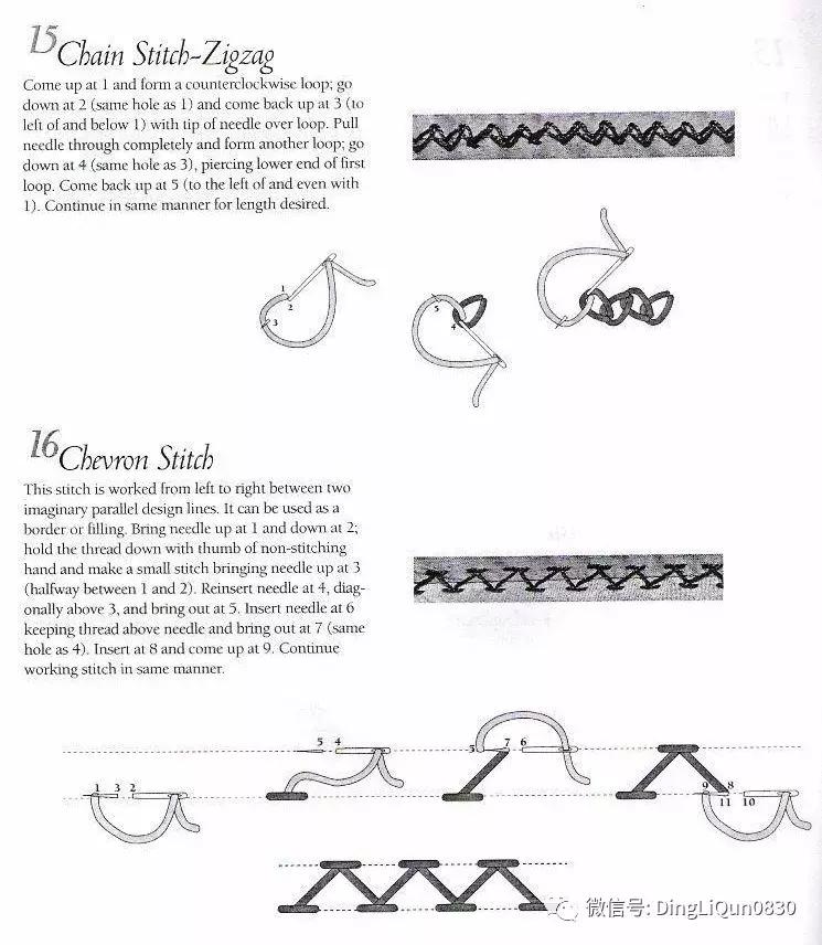 字母刺绣教程针法,字母刺绣针法图解