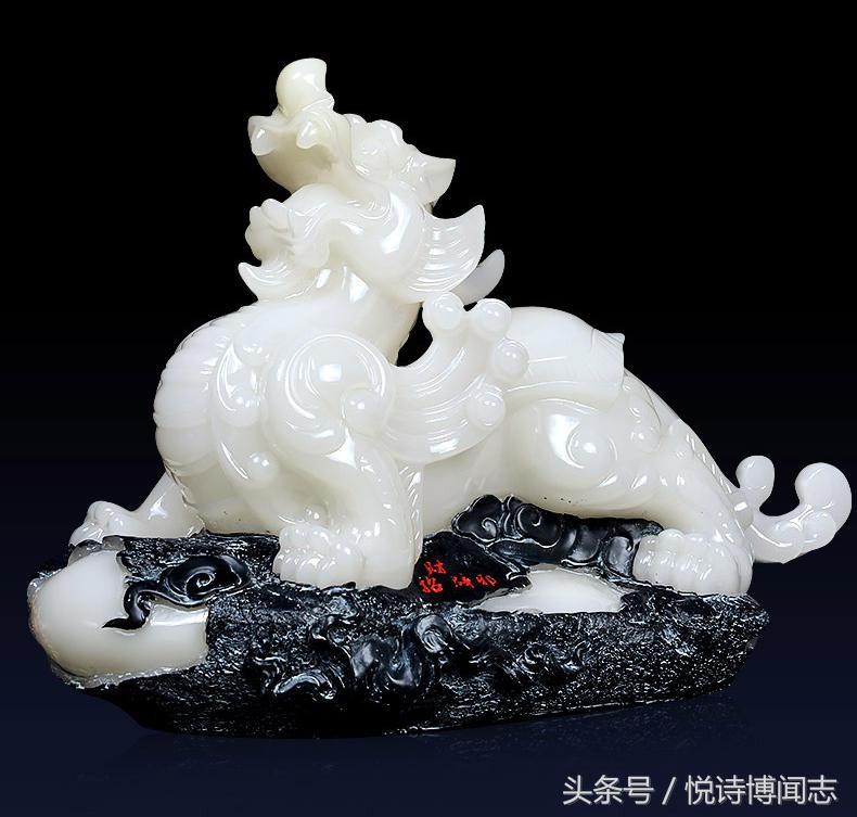 农村中堂什么摆件能招财进宝,纯黄铜六面旋转招财进宝摆件