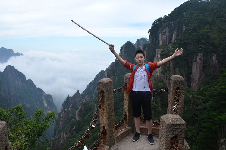 八月的黄山风景,独一无二的一品黄山