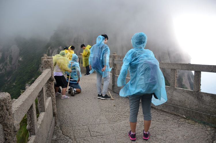 八月的黄山风景,独一无二的一品黄山