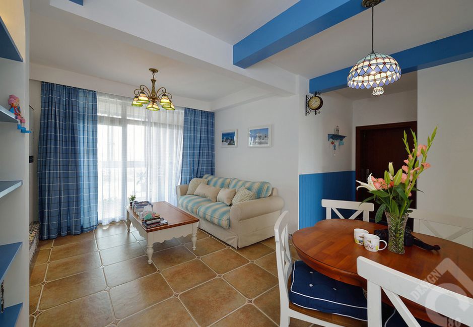 客厅连卧室中间隔断怎么处理,客厅中间半墙电视墙隔断效果图