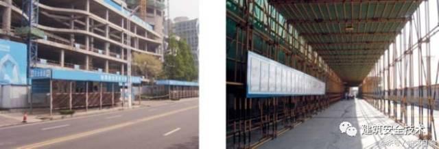 单双排脚手架搭设规范图解,室外脚手架临时楼梯搭设图解