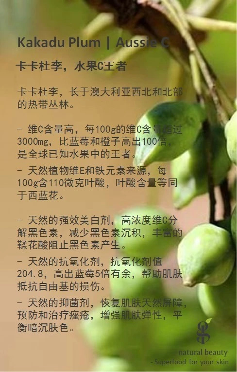 卡卡杜李吃了有什么作用,卡卡杜李身体乳能美白吗