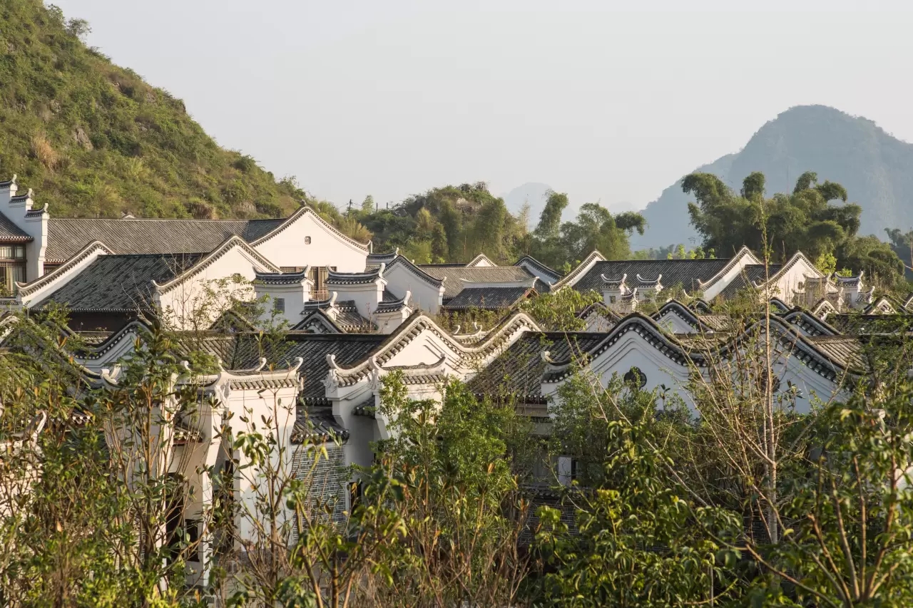 阳朔悦榕庄住宿,阳朔悦榕庄漓江边
