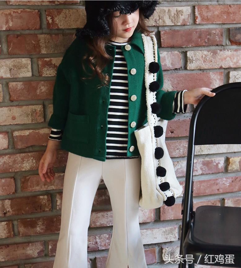 韩国冬款女童套装,韩国女童6-12岁套装潮流