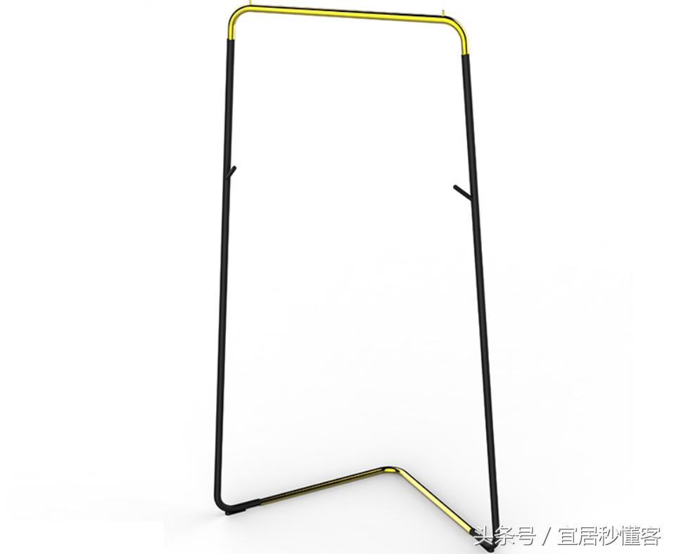 可移动衣帽架落地卧室网红款1.2米,衣帽架小户型设计