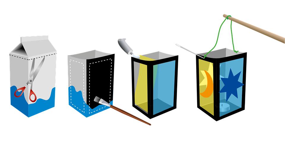 2021最火的中秋亲子灯笼手工,简单的中秋无夜灯灯笼手工