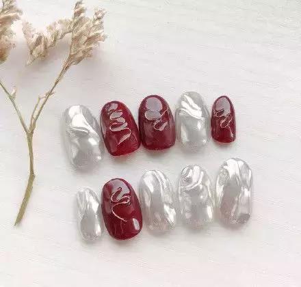 美甲2022新款式秋冬甲片,儿童美甲2022新款式秋冬