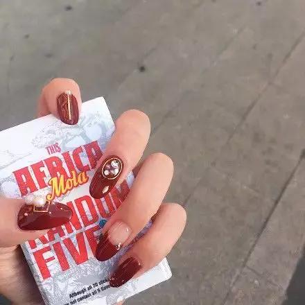 美甲2022新款式秋冬甲片,儿童美甲2022新款式秋冬