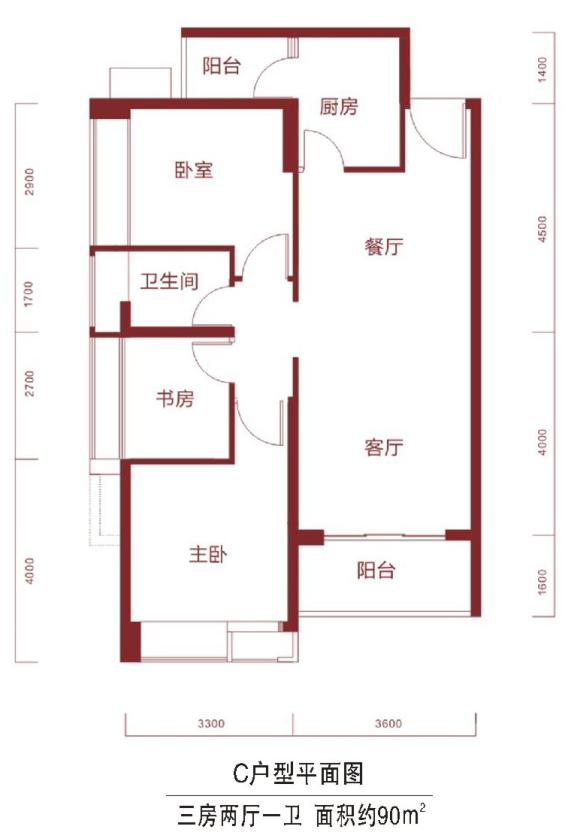 深圳龙华公租房三房户型,深圳市龙华新区公租房35平