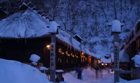 日本著名的温泉圣地,日本露天大温泉推荐