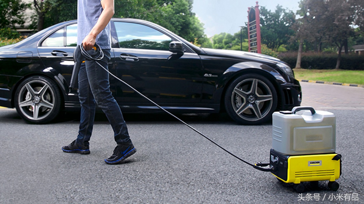锂电池无线水枪洗车,洗车全新设备