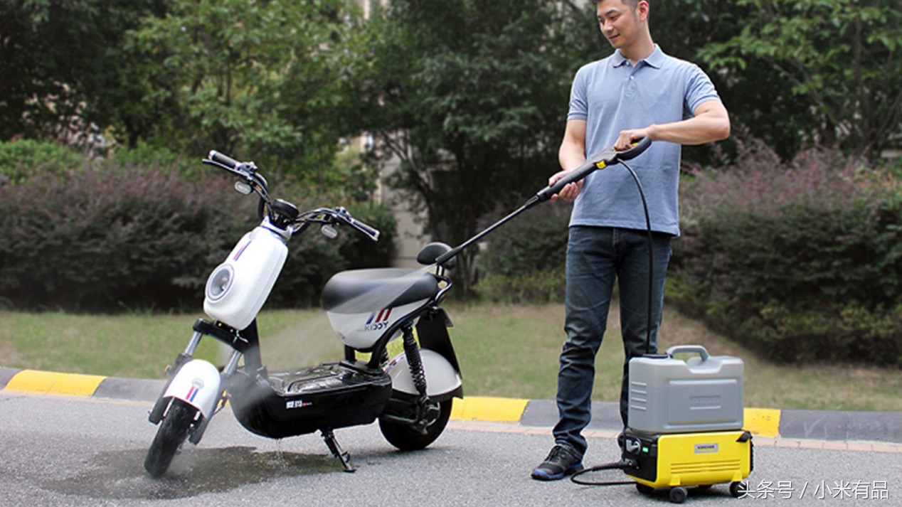 锂电池无线水枪洗车,洗车全新设备