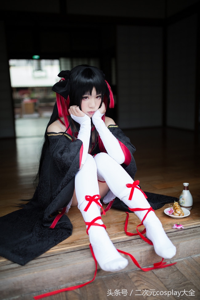 《机巧少女不会受伤》夜夜cos，清新萌妹纸最最最可爱啦！