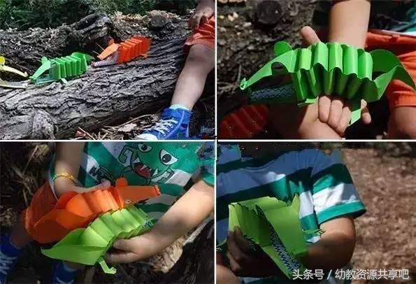 用彩色纸条制作手工卡纸,超简单卡纸手工特别好看