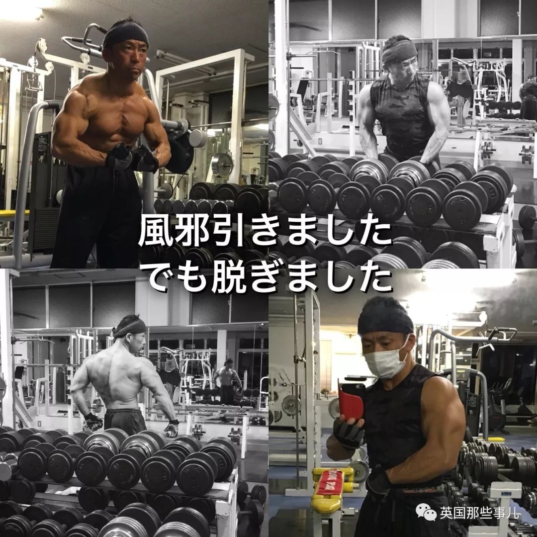 捧着仓鼠晒肌肉……这位“杀手”大叔的画风真是健身界的一股清流