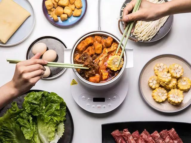 一条拼团|哪里都能放的感应小夜灯,多层电热锅