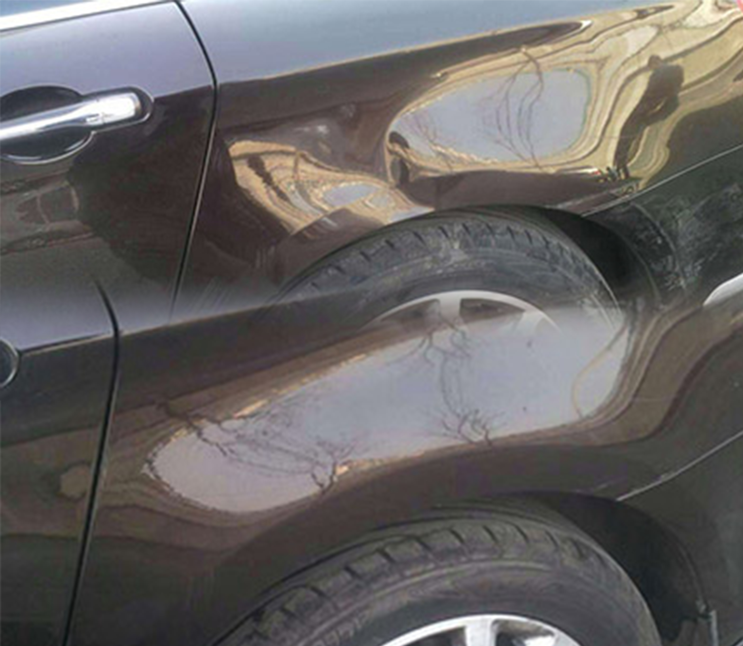 车身凹陷一点点怎么修复,车身有小凹陷掉漆怎么修补