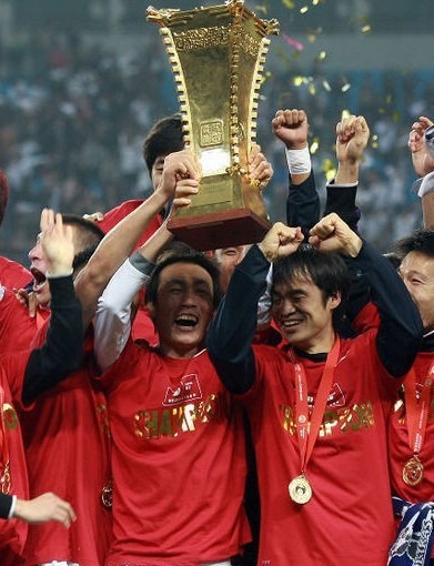 鲁能泰山队获得几次足协杯冠军,山东鲁能泰山队备战足协杯赛