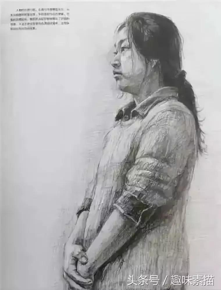 清华美院素描高分卷赏评,清华美院临摹千里江山图