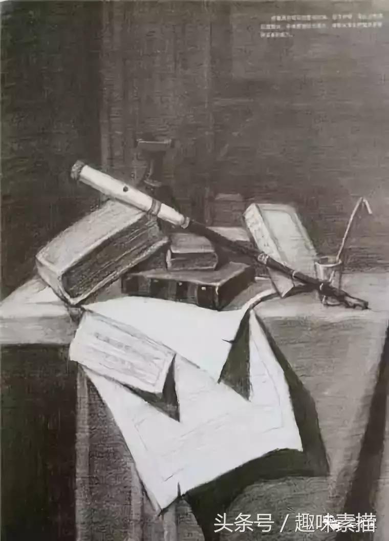 清华美院素描高分卷赏评,清华美院临摹千里江山图