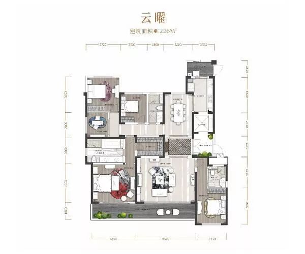 西派国樾365平户型,西派国樾昆明247大平层
