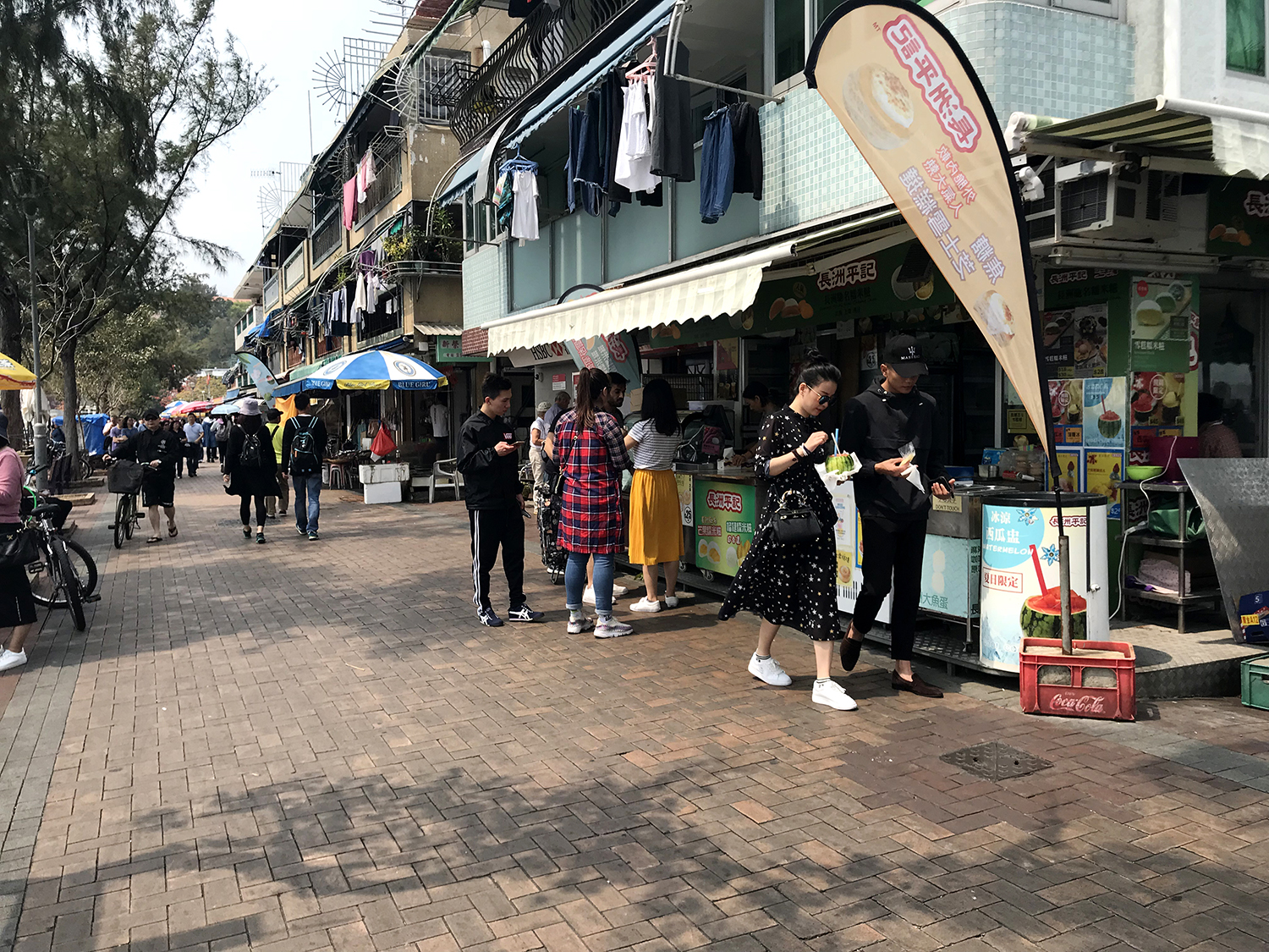 香港长洲岛小渔村,暂离喧嚣的城市去海边