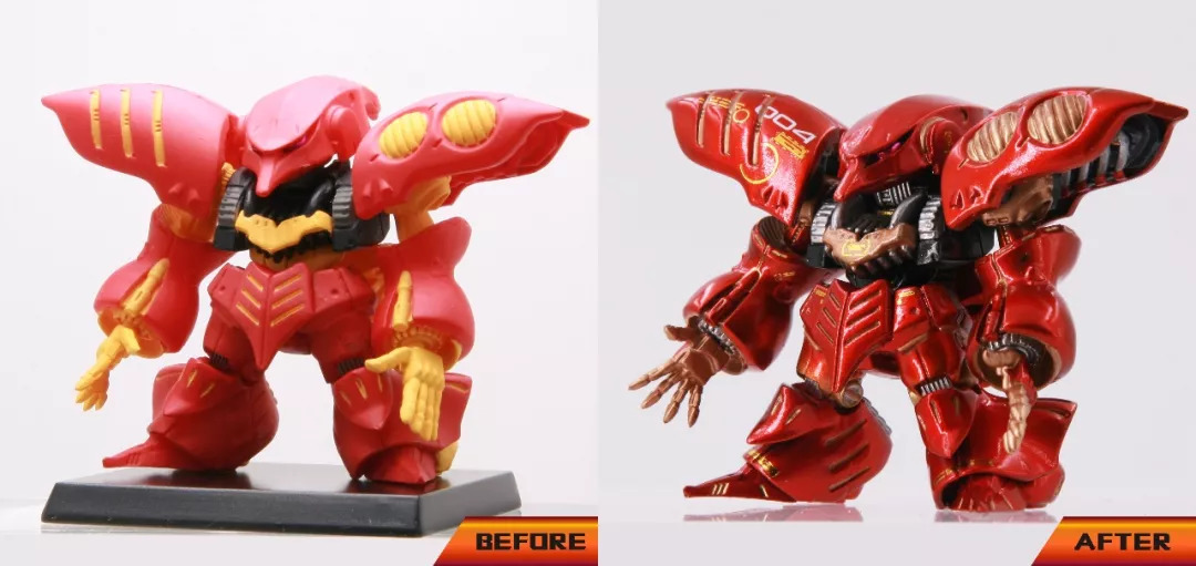 高达新手如何做战损涂装,zz高达重装喷涂配色表