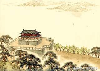 中国古代的亭台楼阁诗,描写亭台楼阁壮美最经典的诗句