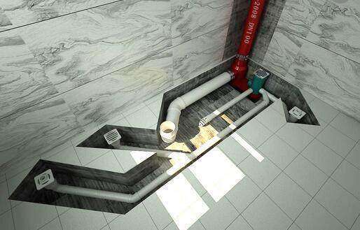 卫生间装修马桶抬高,装修卫生间地漏师傅给切了