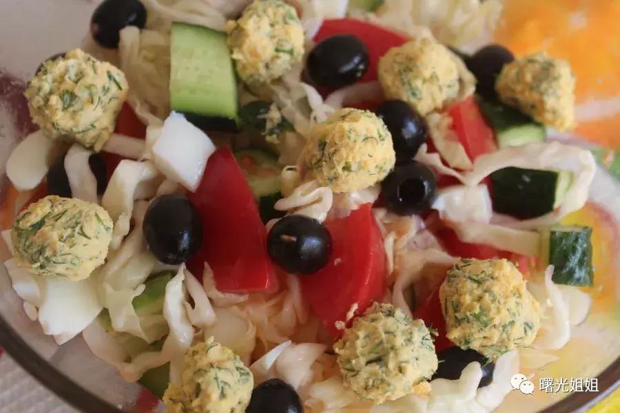 哈萨克斯坦蔬菜沙拉,上海版沙拉的做法