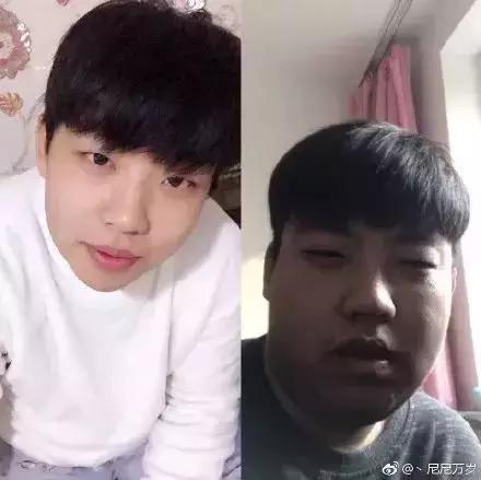 网友晒老公婚前婚后对比图,婚前婚后老公颜值差距搞笑对比