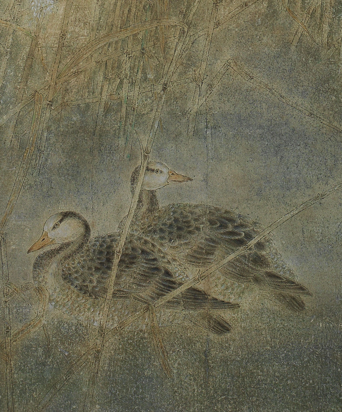 在宣纸上画出国画,在生宣纸上画水墨人物