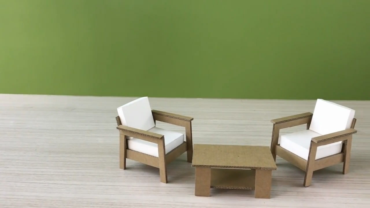 制作迷你屋模型,diy手工家居模型