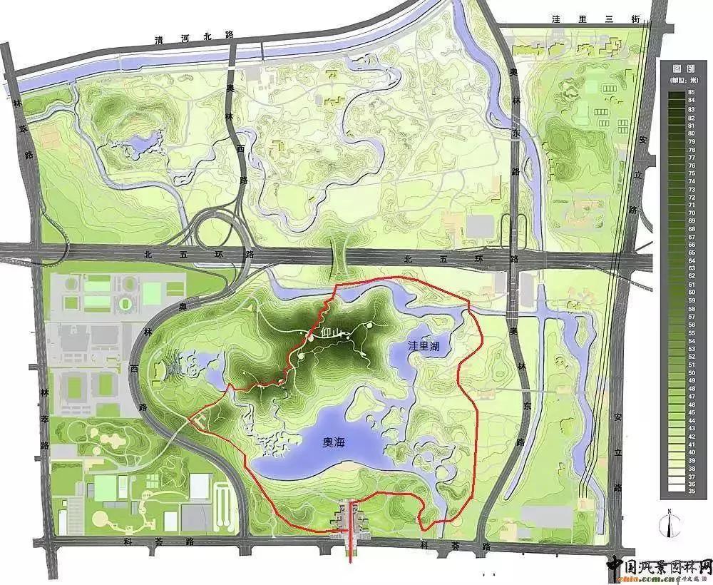 南北方园林设计图,苏式园林平面图