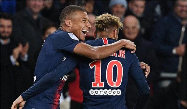 内马尔2019年大巴黎连胜,内马尔巴黎10大进球