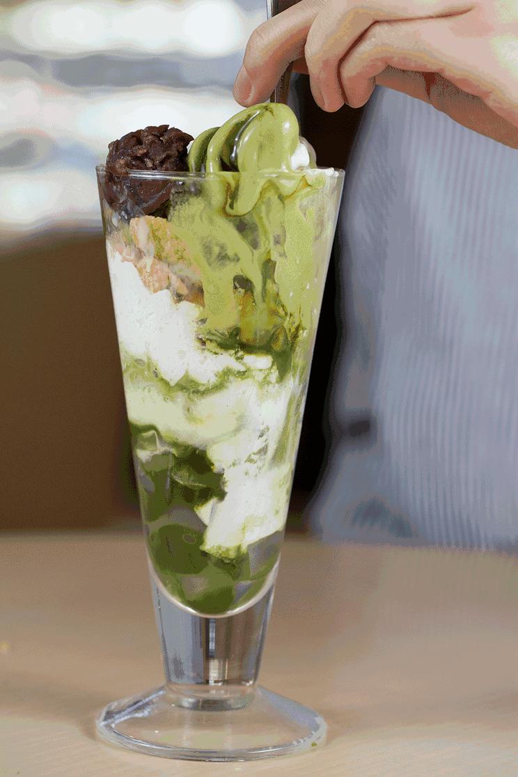 宇治抹茶蜜豆舒芙蕾抖音团购,沈阳绿色抹茶