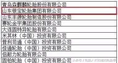 中国企业家轮胎,民营银宝轮胎