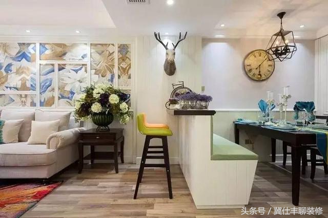 不要再砌墙了巧用隔断营造大空间,半墙隔断跟满墙隔断效果