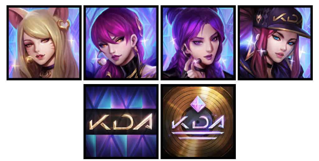 lol全新皮肤,lol第二版kda皮肤评测