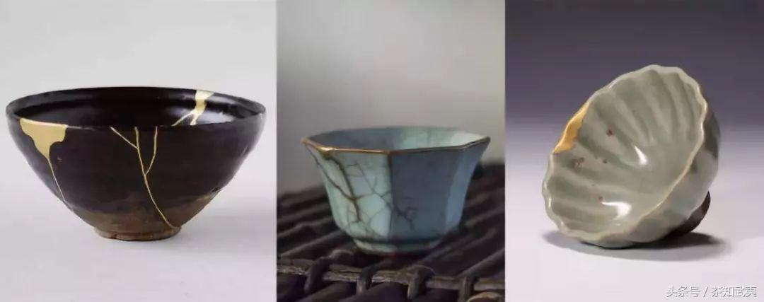 茶具裂缝金缮修补,茶具碎了一个可以继续使用吗