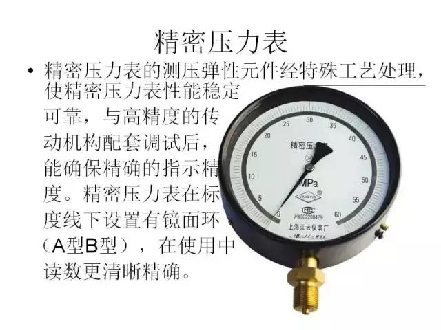 压力表的种类及图解,压力表类型图解大全